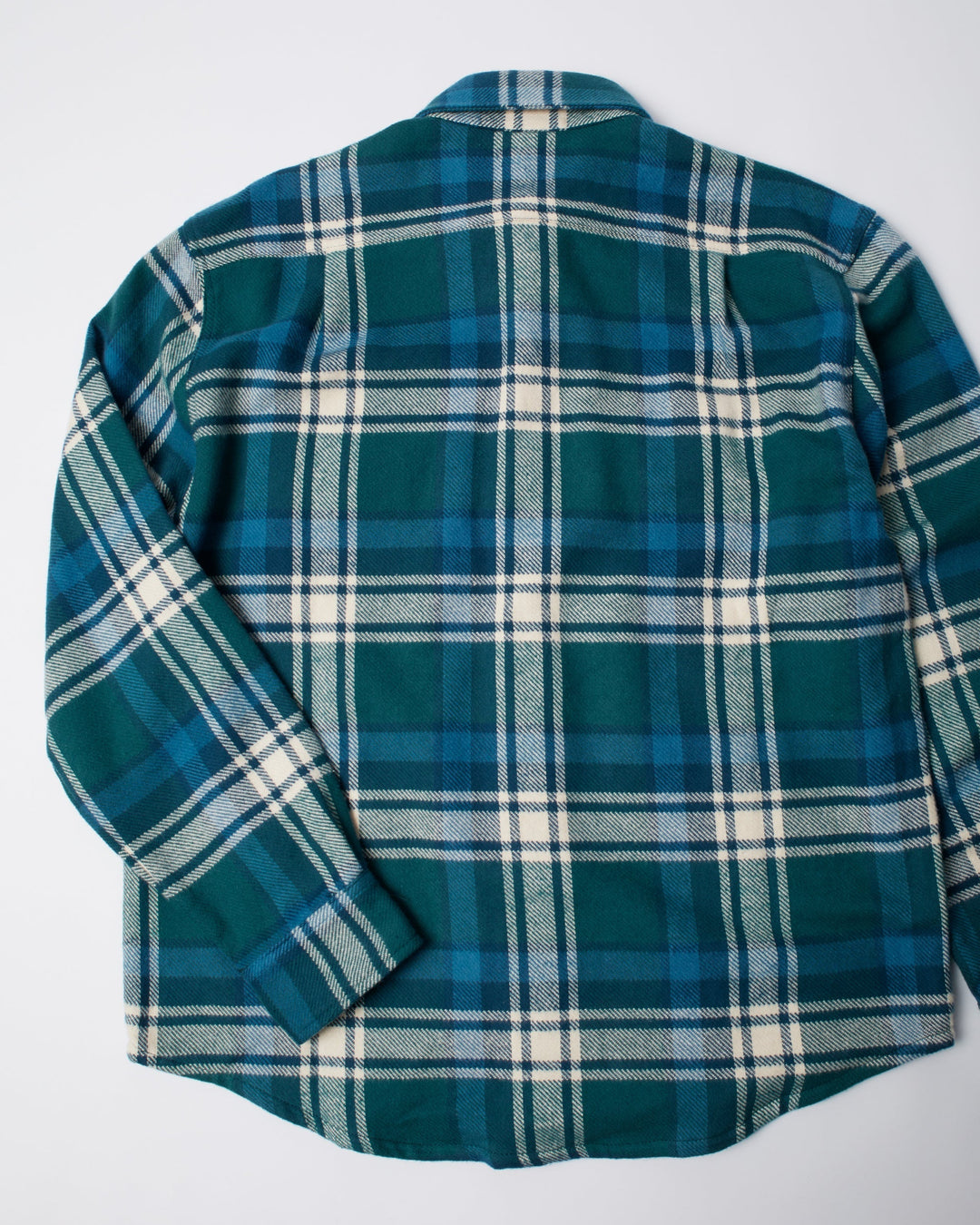 By Parra Crow Flanel Shirt - Pine Green