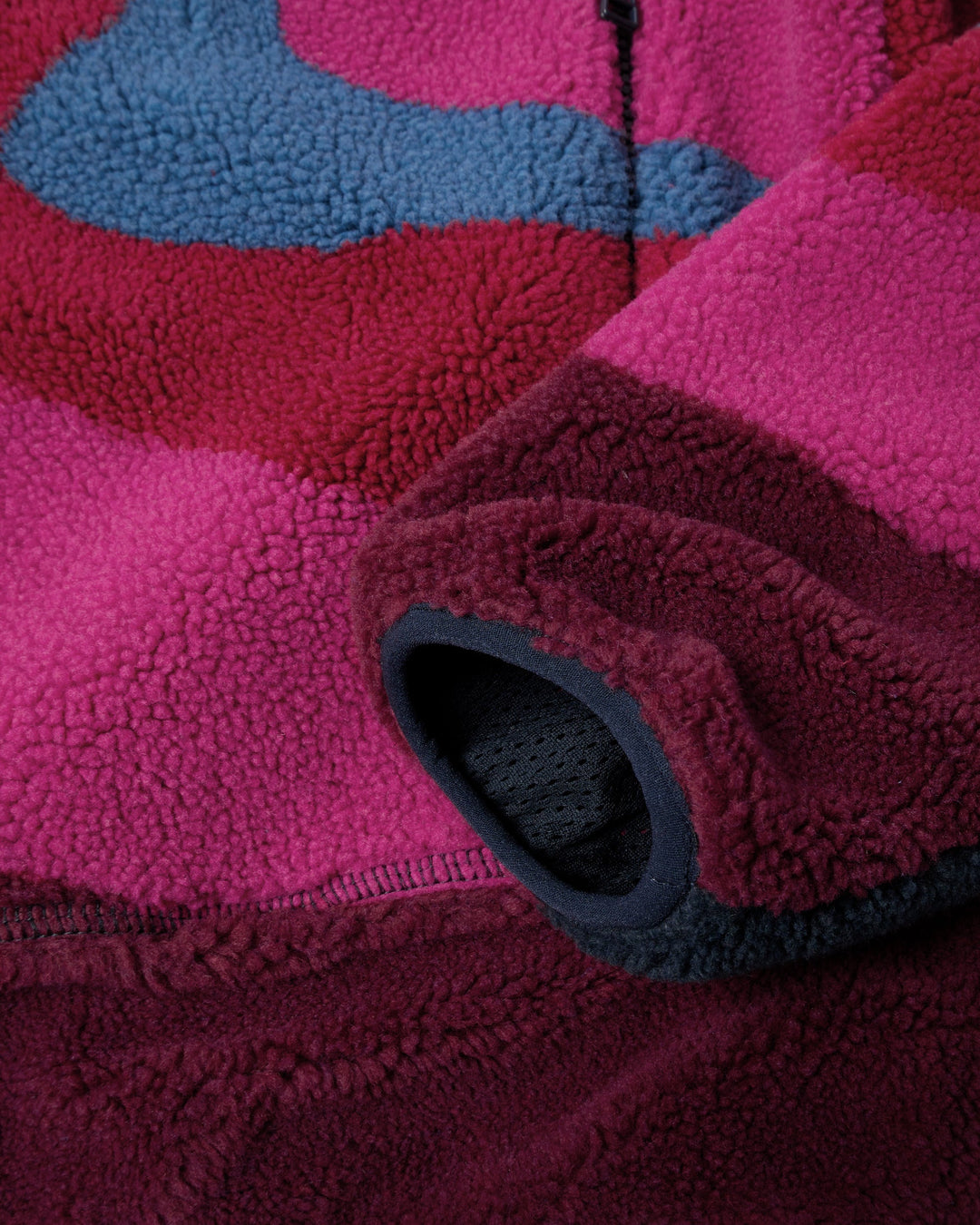 By Parra Full Ftp Booster Polar Fleece Jacket - Red