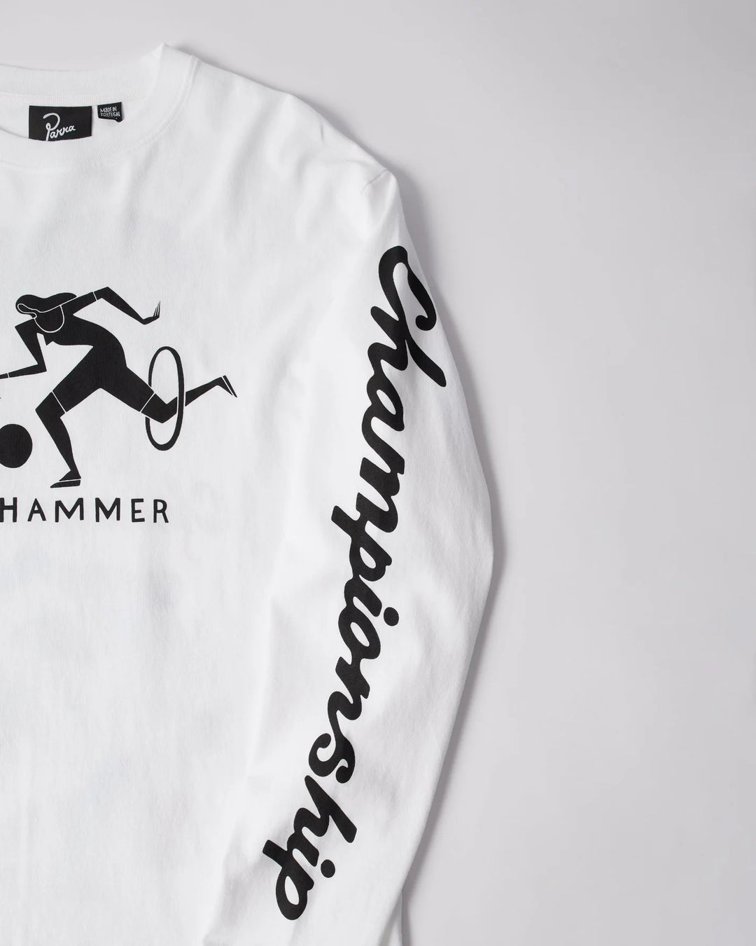 By Parra - Divine hammer long sleeve t-shirt - white