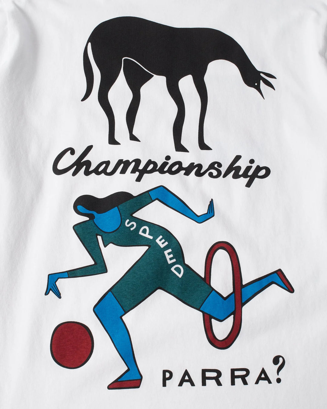 By Parra - Divine hammer long sleeve t-shirt - white