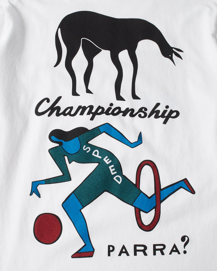 By Parra - Divine hammer long sleeve t-shirt - white