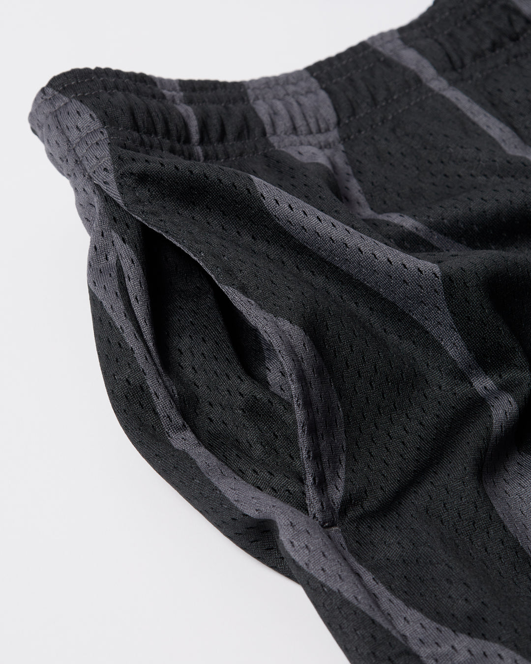 By Parra - Waved Mesh Shorts - Black