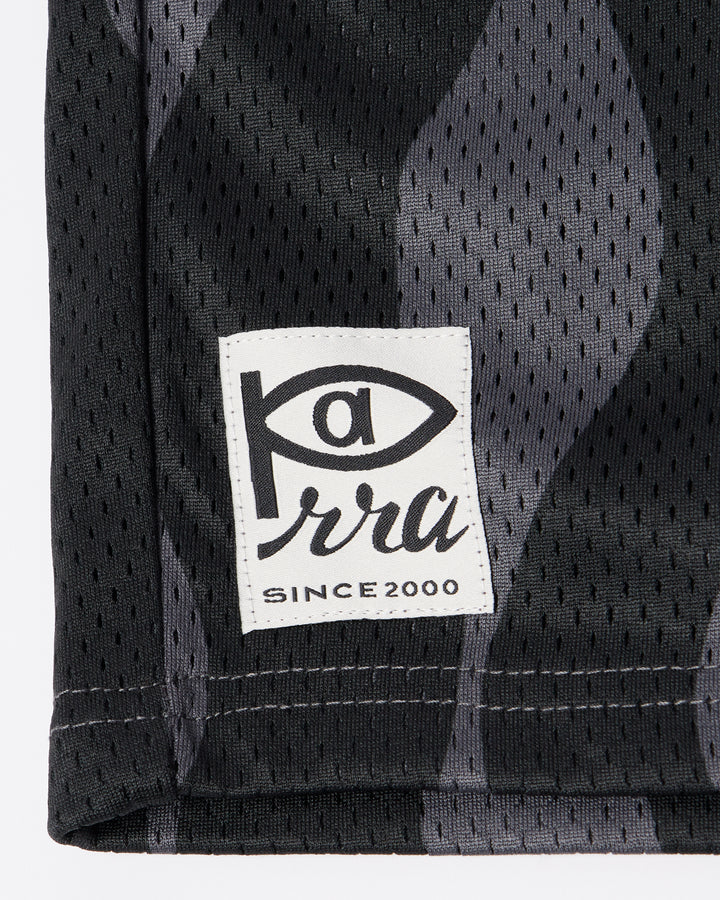 By Parra - Waved Mesh Shorts - Black
