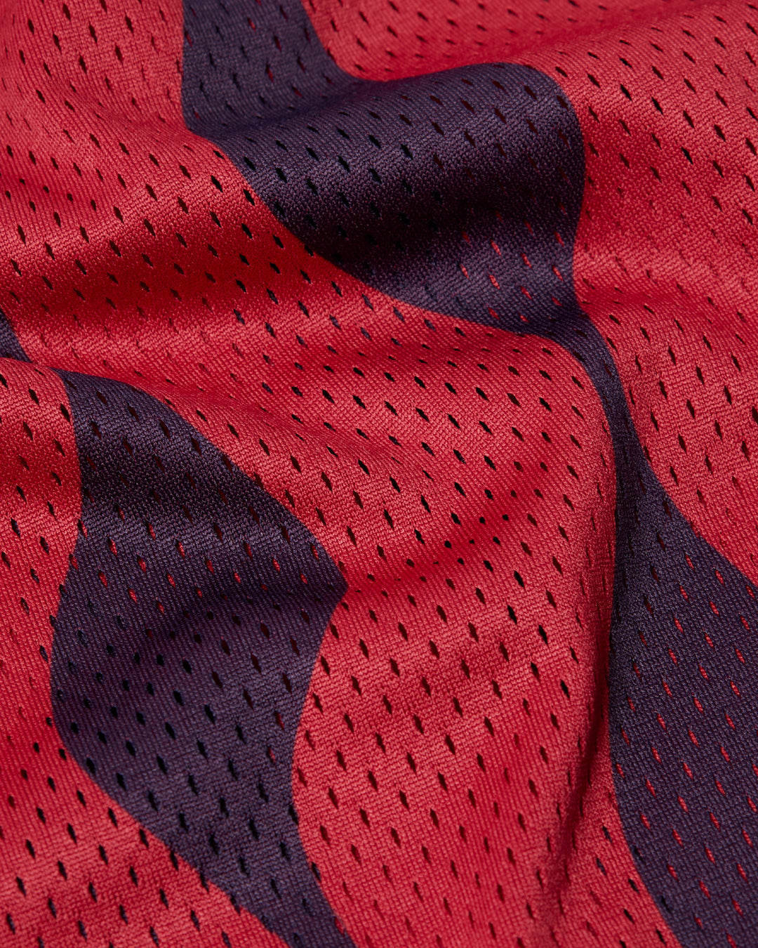 By Parra - Waved Mesh Shorts - Red