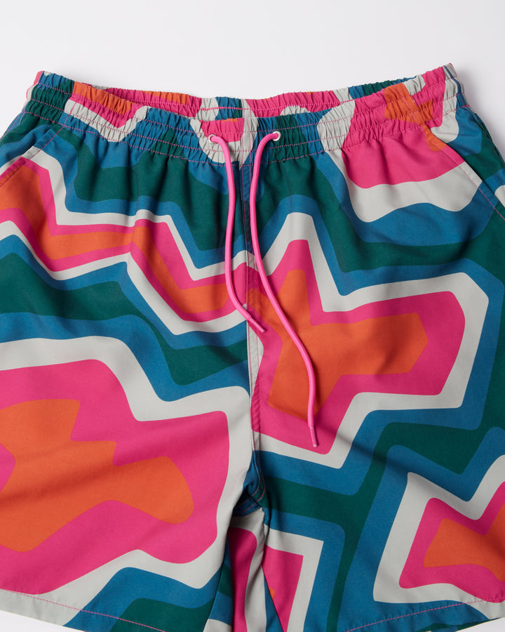 By Parra - Gem Stones Swim Shorts - Pink