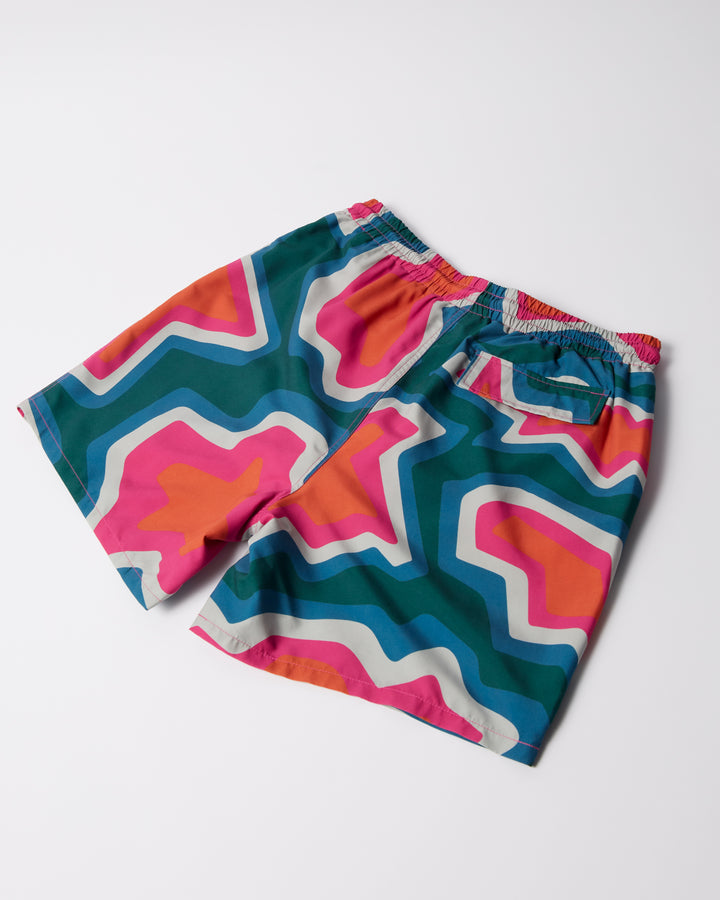 By Parra - Gem Stones Swim Shorts - Pink