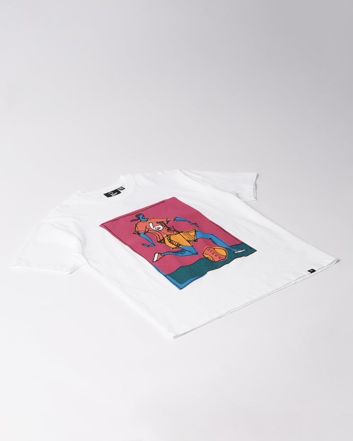 By Parra - Kicked Around T-shirt - White