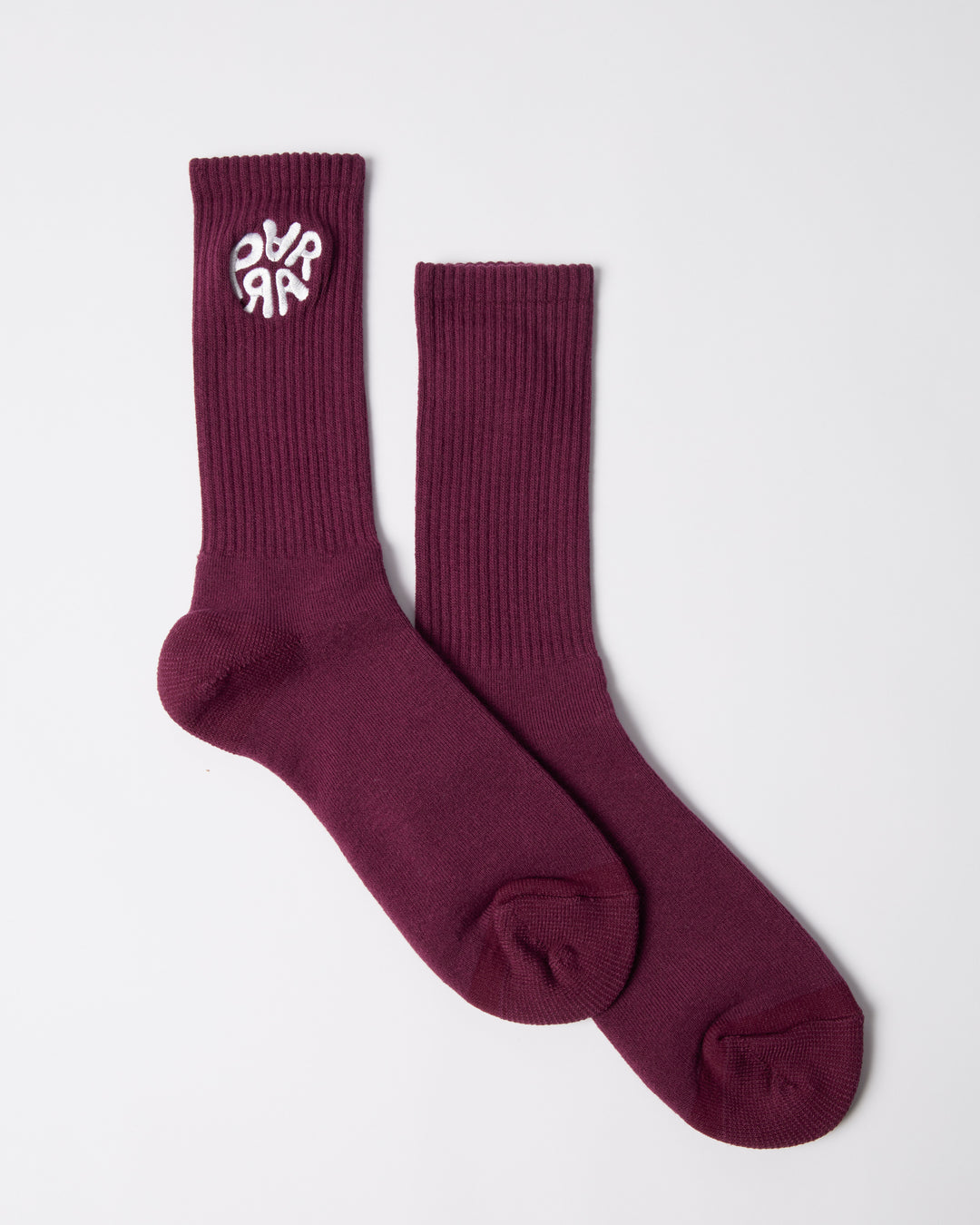 By Parra - 1976 Logo Crew Socks - Purple