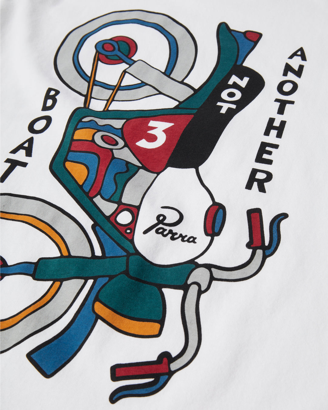 By Parra - Not Another Boat T-shirt - White