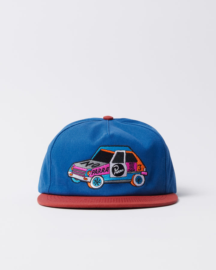 By Parra - No Car 5 Panel Hat- Blue