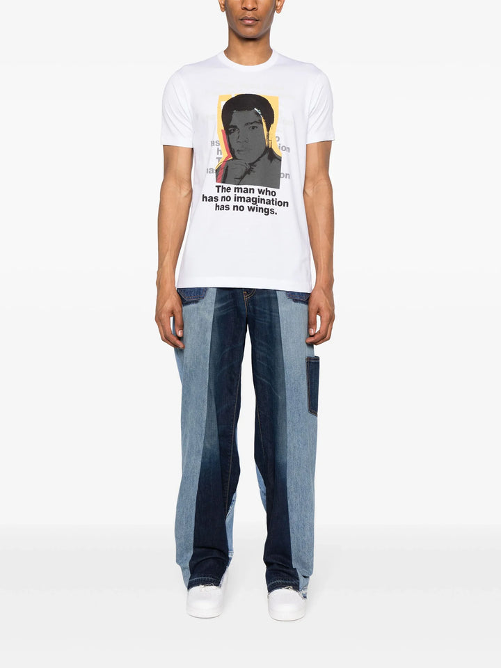 Comme Des Garçons SHIRT x Andy Warhol T-Shirt - White