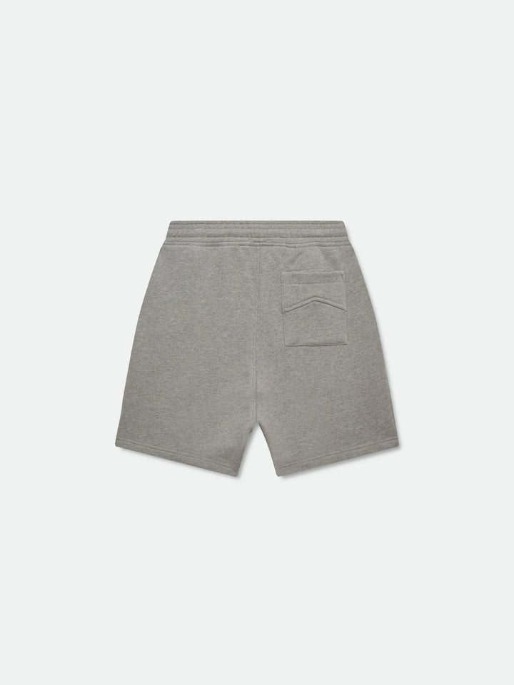 Rhude Classique Sweatshort - Heather Grey/ Black