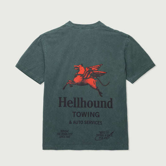 Honor The Gift Hell Hound Tee - Green