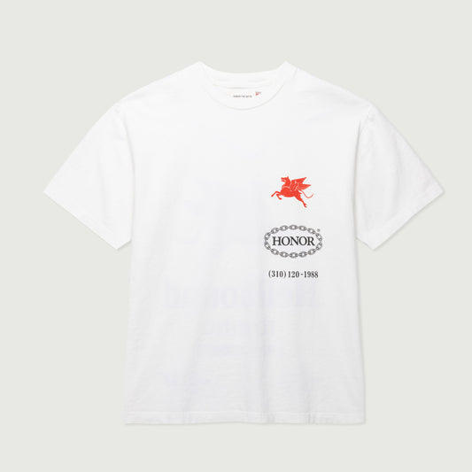 Honor The Gift Hellhound 2.0 T-Shirt - White