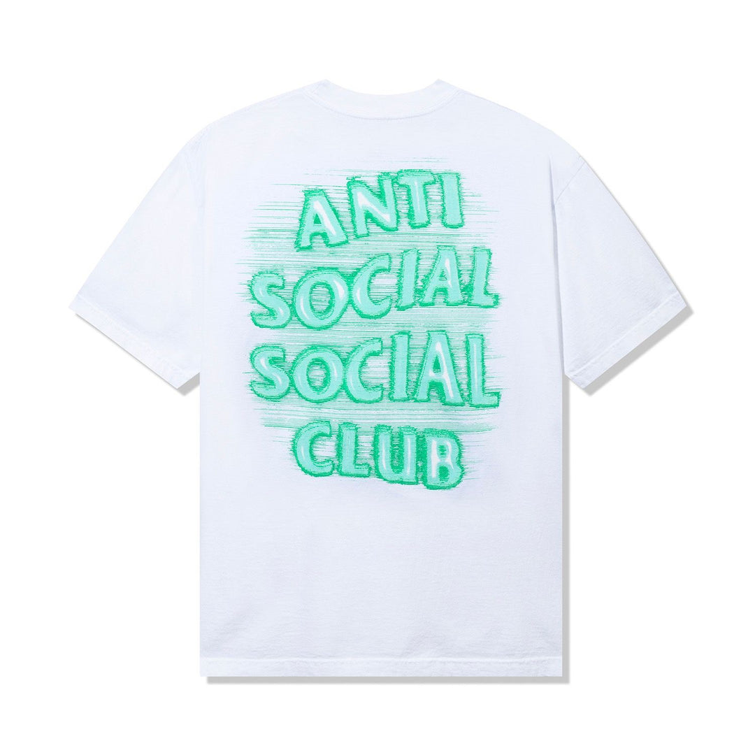 Anti Social Social Club GLOW IN THE DARK TEE (ASSCFW26SS06)  White