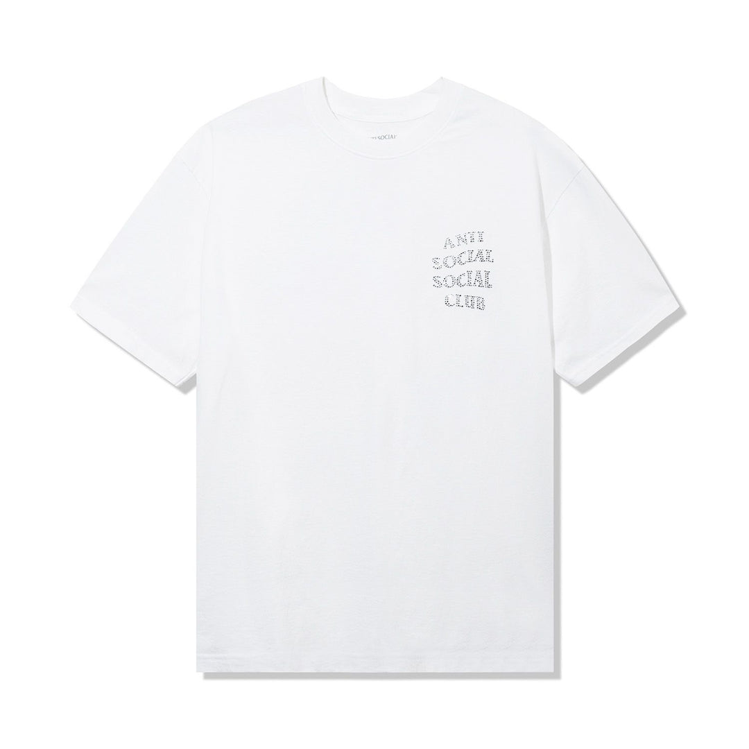 Anti Social Social Club RHINESTONE TEE ASSCFW26SS12 White