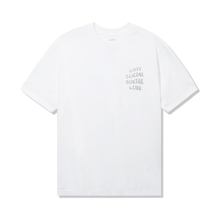 Anti Social Social Club RHINESTONE TEE ASSCFW26SS12 White