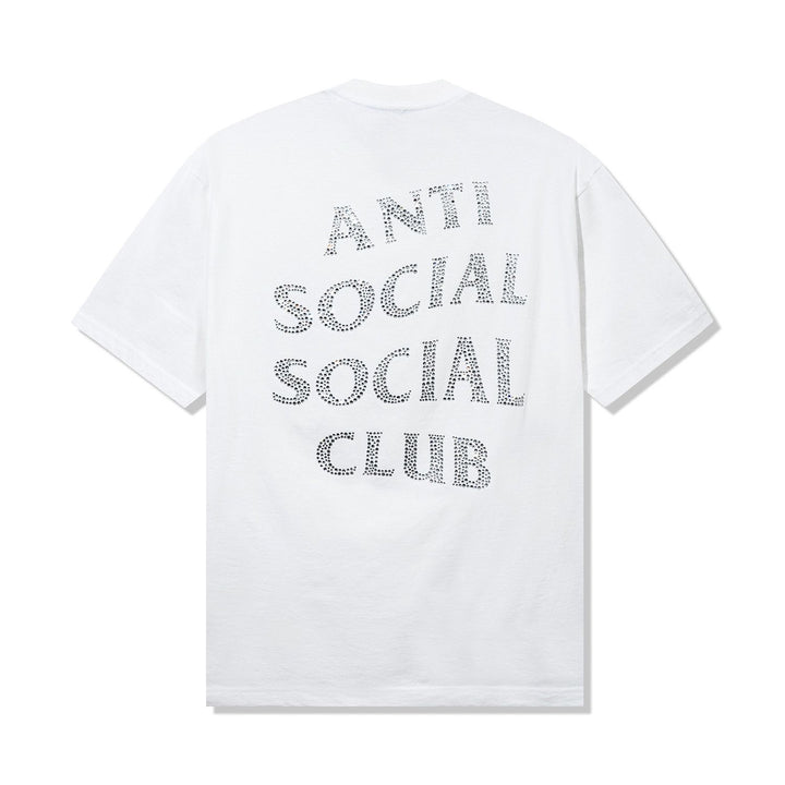 Anti Social Social Club RHINESTONE TEE ASSCFW26SS12 White