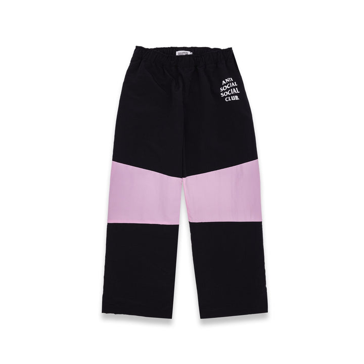Anti Social Social Club Track Pants Black/Pink