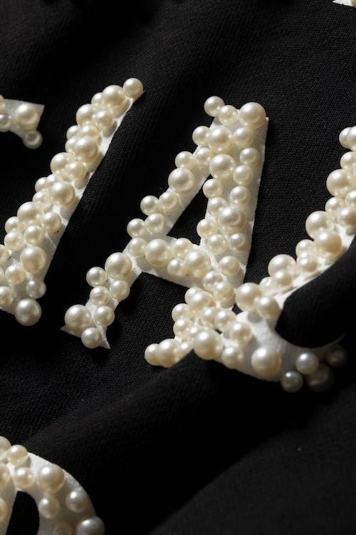Anti Social Social Club Clutching Pearls Hoodie Black