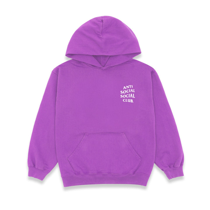 Anti Social Social Club Clutching Pearls Hoodie Washed Purple
