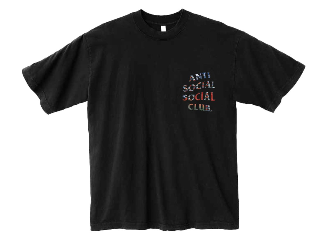 Anti Social Social Club Tonkatsu: Fine Wind, Clear Morning Tee - Black