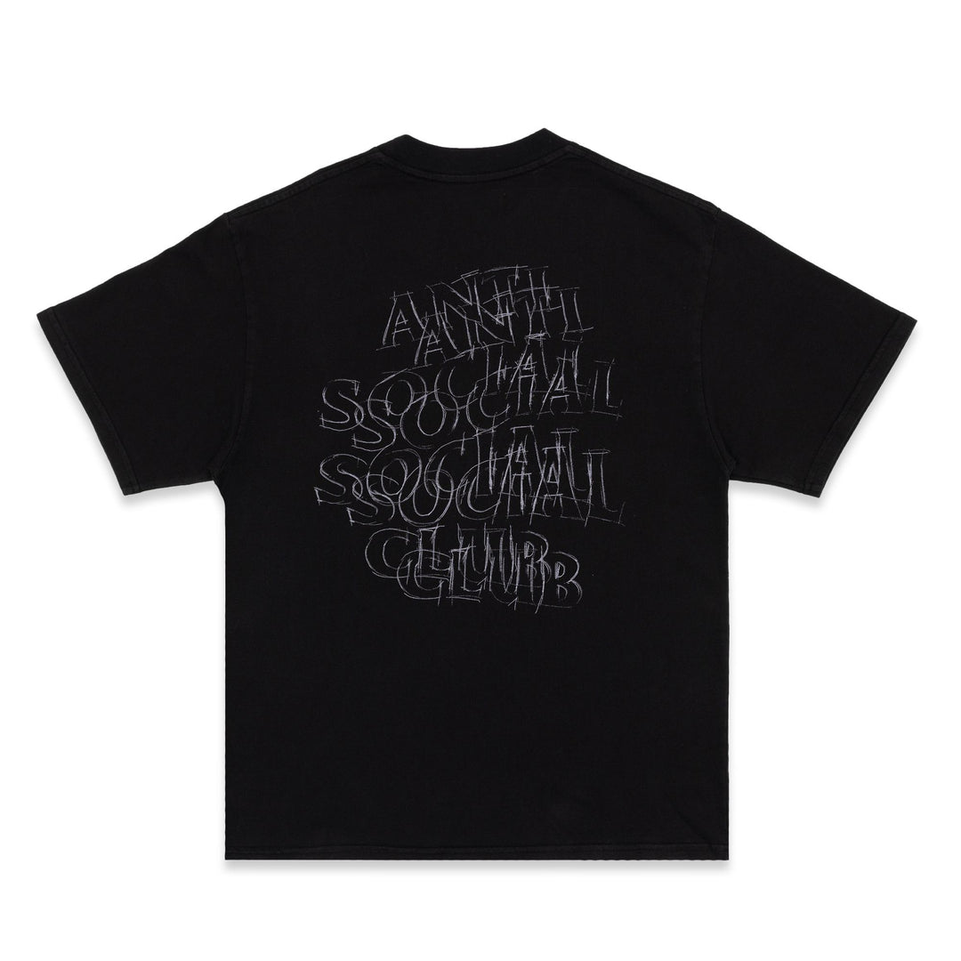 Anti Social Social Club KEYED-UP Tee Black