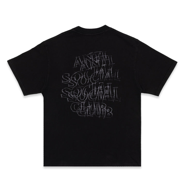 Anti Social Social Club KEYED-UP Tee Black
