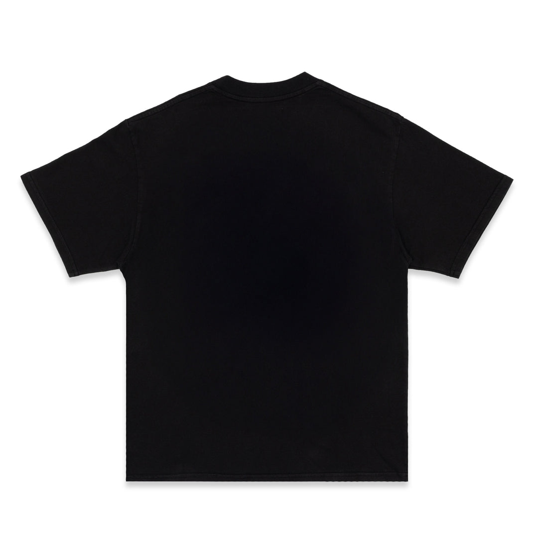 Anti Social Social Club Plaid Applique Tee Black