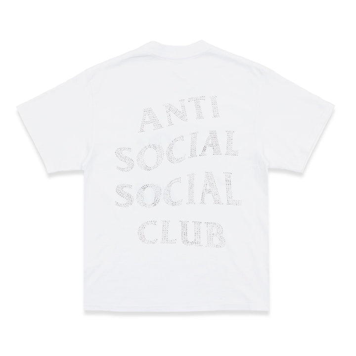 Anti Social Social Club Rhinestone Mind Games Tee White