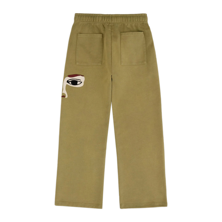 KidSuper Studios Patchwork Face Heavyweight Sweatpants -  Green