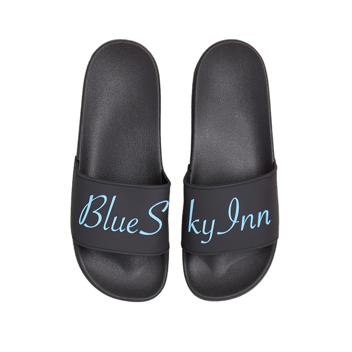 Blue Sky Inn Logo Slides - Black & Blue