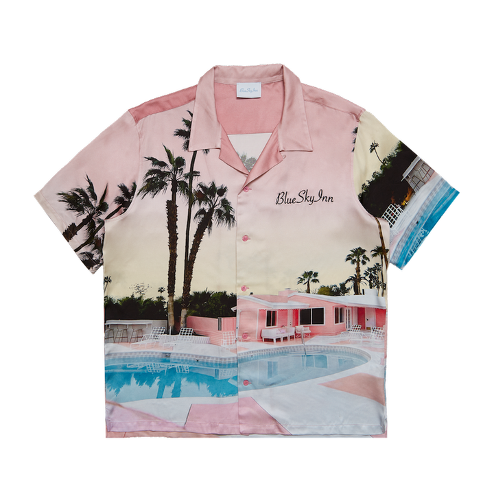 Blue Sky Inn Pink Motel Shirt - A/O Print
