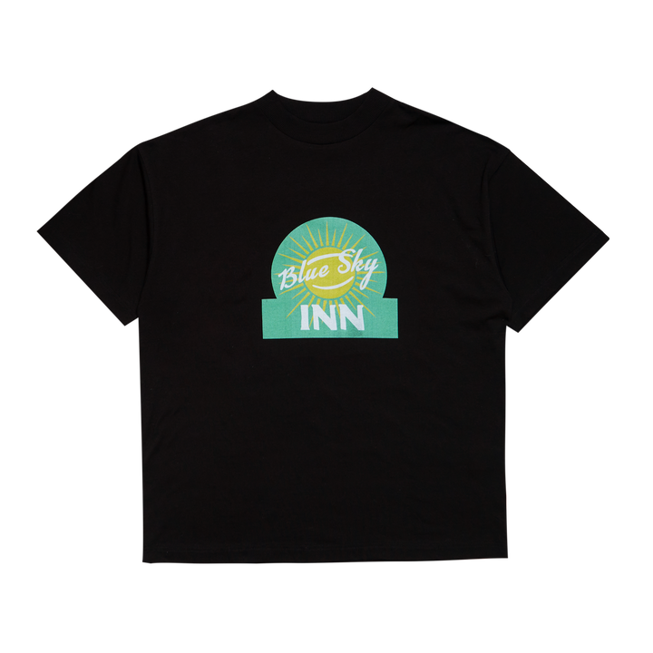 Blue Sky Inn Sun Logo Tee - Black