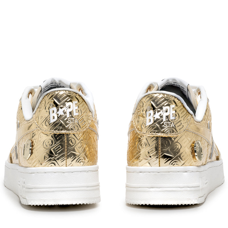 BAPE STA #5 Womens Sneakers - Gold