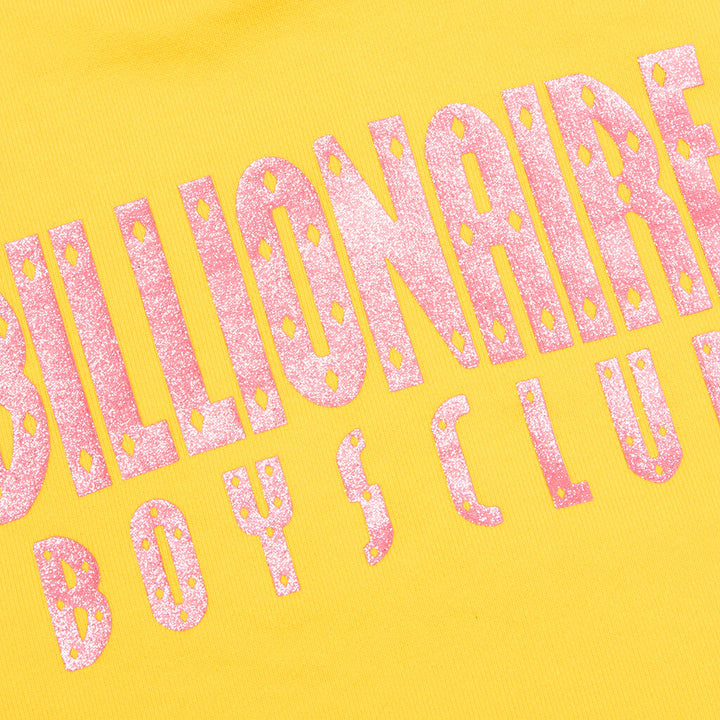 Billionaire Boys Club For Children bb straight font hoodie - lemon chrome