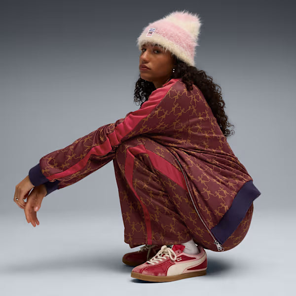 PUMA x KIDSUPER Brasil Panels - Dark Crimson-Alpine Snow