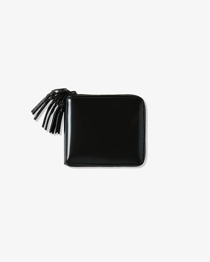 Comme Des Garcons Wallet Zipper Medley Full Zip Around Wallet - Black - SA7100ZM