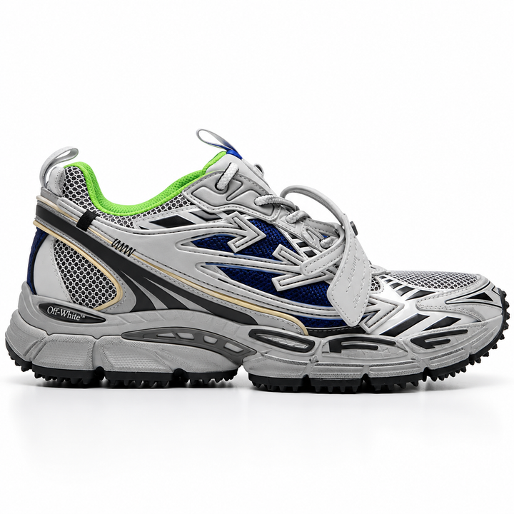 Off-White Sneakers - Be Right Back  - Worn Out Dark Blue/ Dark Grey