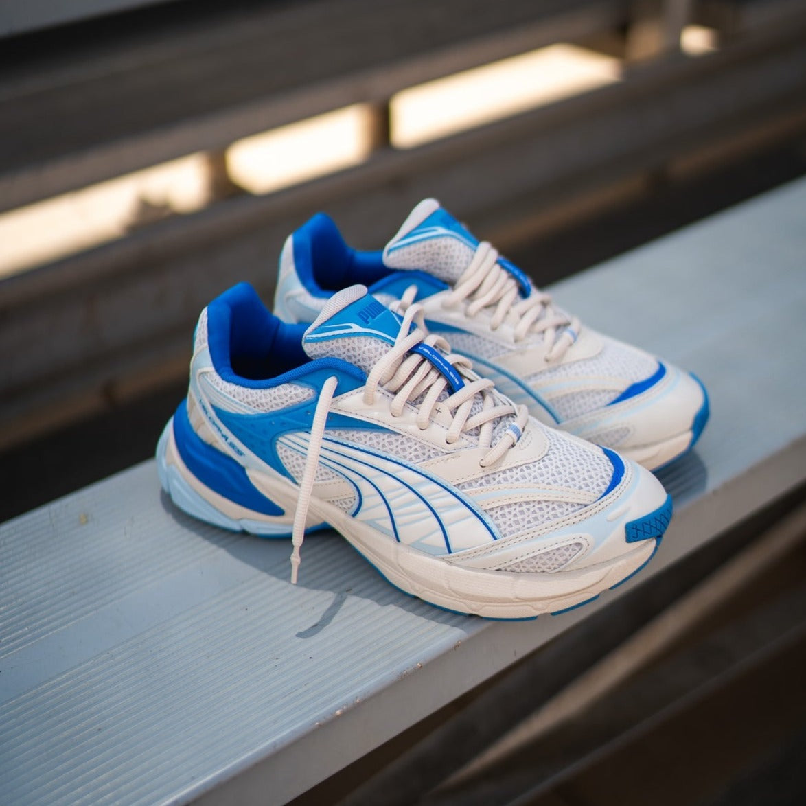 PUMA Velophasis Technisch Sneakers - Vapor Gray-Ultra Blue-Regal