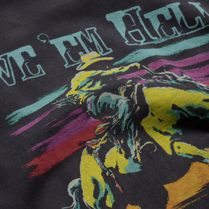 Diet Starts Monday Give Em Hell Tee - Vintage Black DSM-S26-066