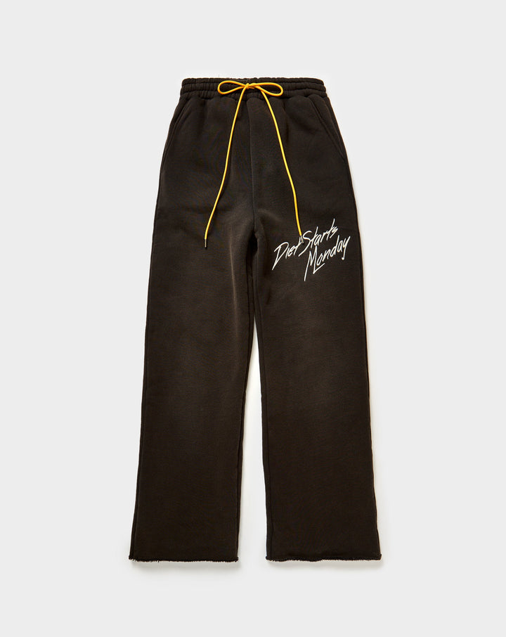 Diet Starts Monday Marker Sweat Pants - Black