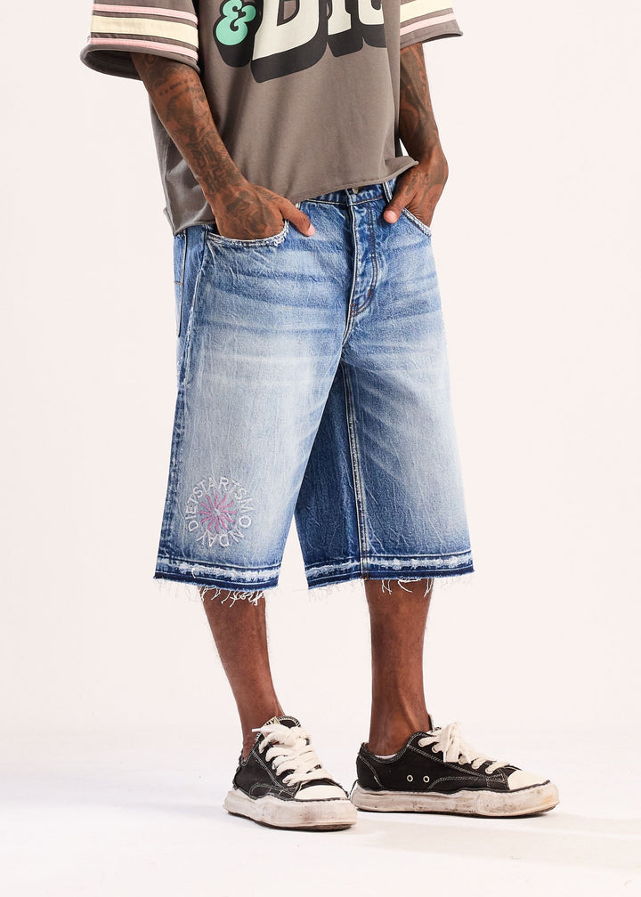 Diet Starts Monday - Sol Denim Shorts - Indigo (DSM-S26-009)