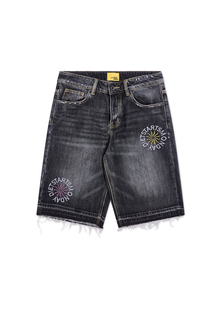 Diet Starts Monday - Sol Denim Shorts - Black DSM-S26-012