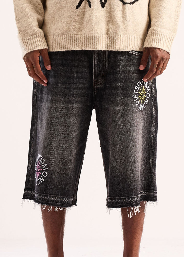 Diet Starts Monday - Sol Denim Shorts - Black DSM-S26-012