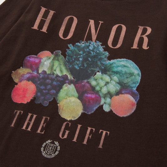 Honor The Gift For Children Kids Fruits L/S T-Shirt - Mauve