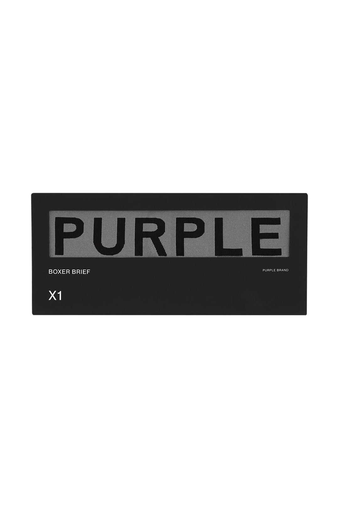 Purple Brand Boxer Briefs - Single Pack - Grey