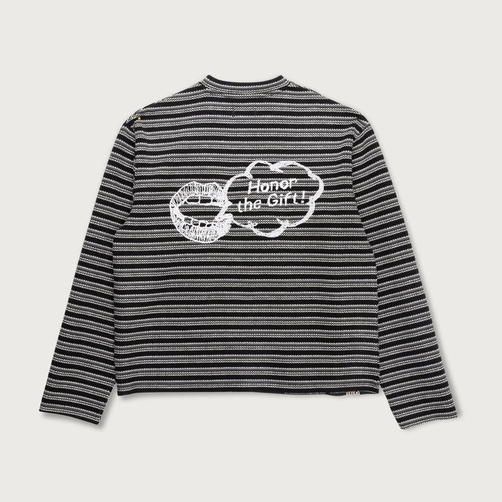 Honor The Gift A-SPRING SPEAK STRIPED CREW