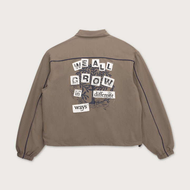 Honor The Gift GROWTH TRACK JACKET PEBBLE