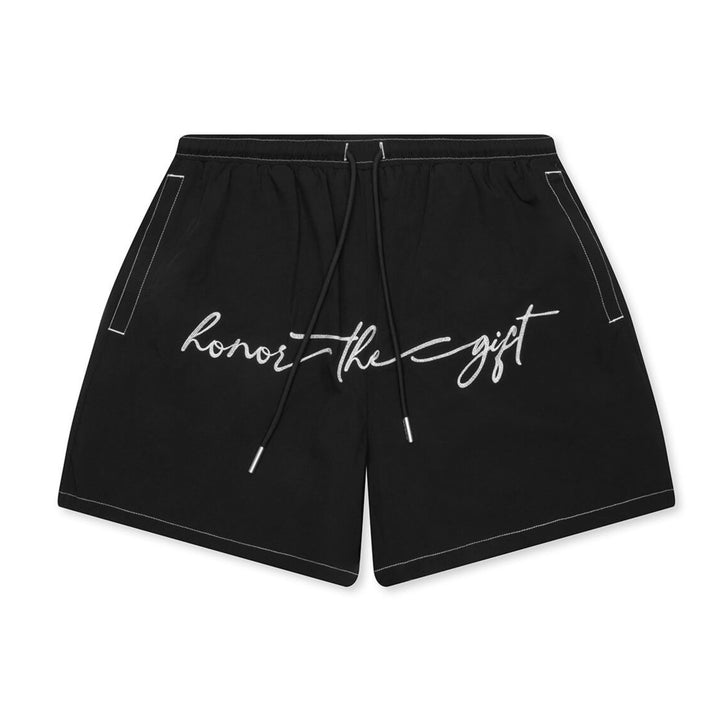 Honor The Gift - Hybrid Cursive 5" Trunk Navy